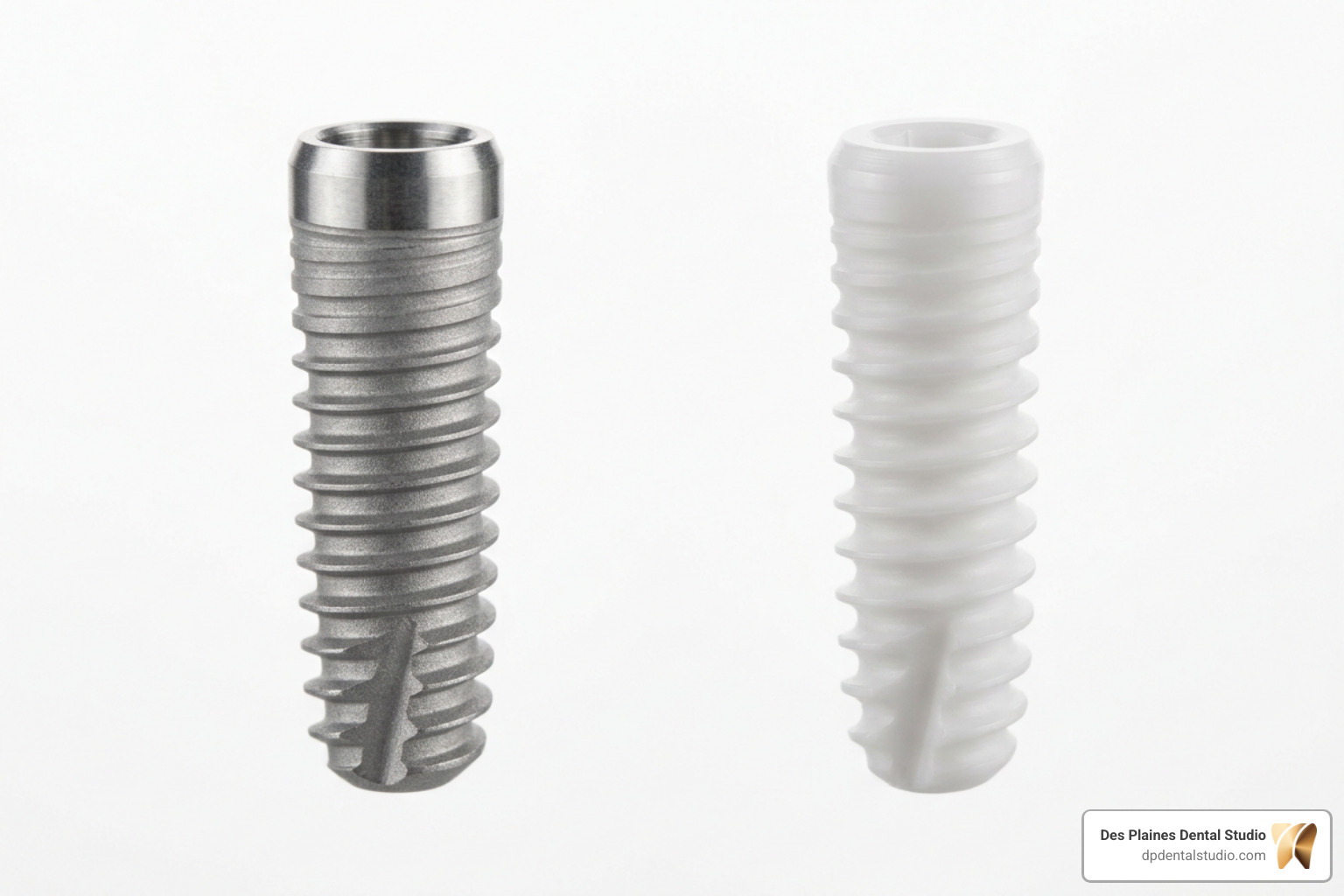 comparison of titanium and ceramic zirconia dental implants side by side comparison of titanium and ceramic zirconia dental implants side by side