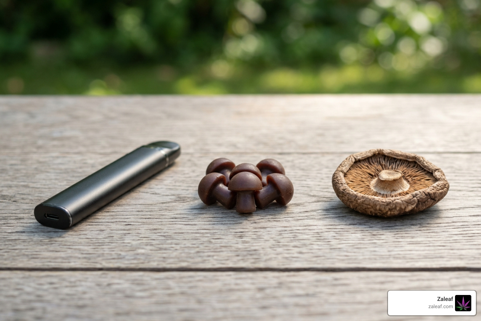 Comparison of vaporized mushroom extract cartridges, edibles, and vape pens Comparison of vaporized mushroom extract cartridges, edibles, and vape pens