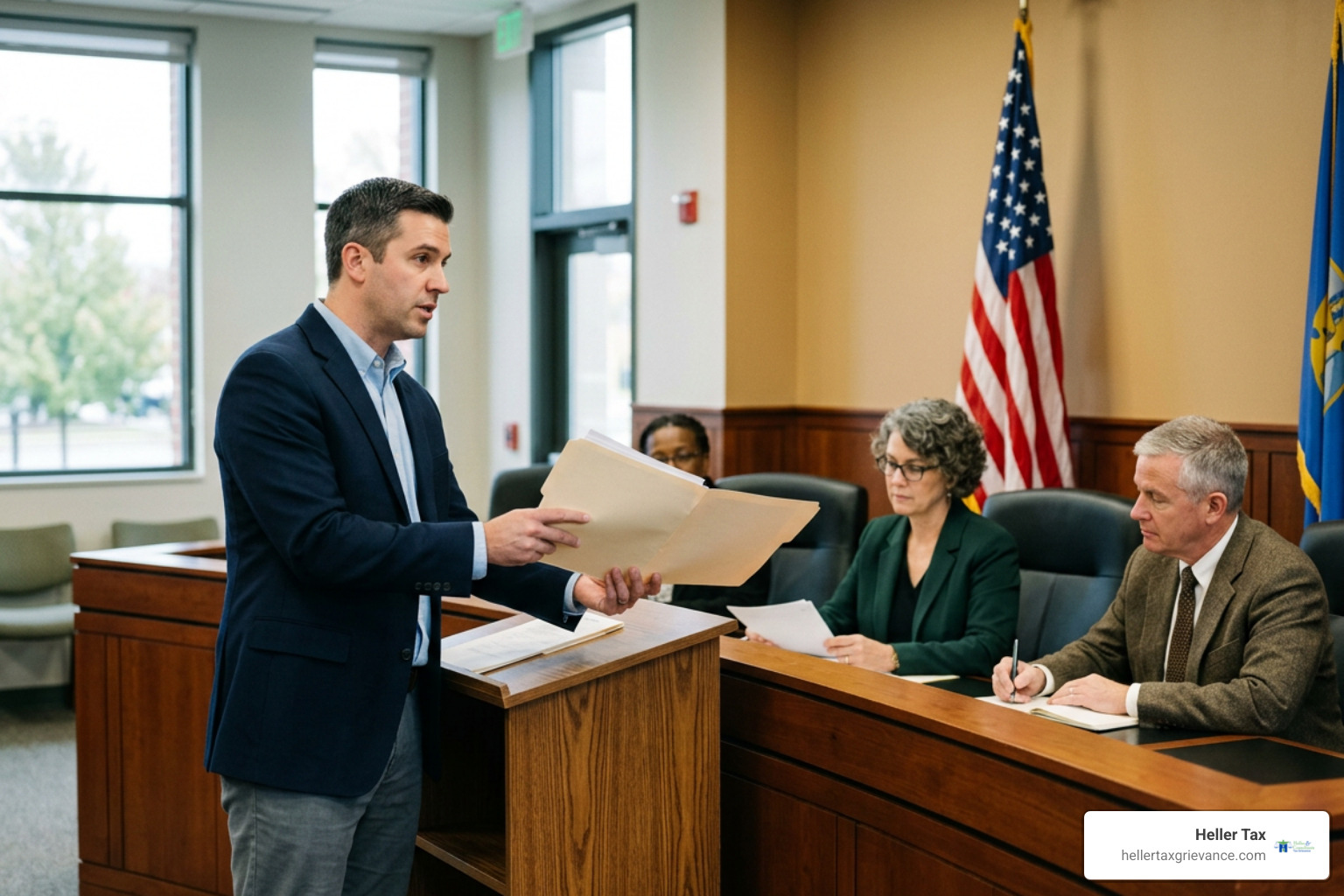 tax appraisal appeal petitioner presenting evidence at a municipal hearing tax appraisal appeal petitioner presenting evidence at a municipal hearing