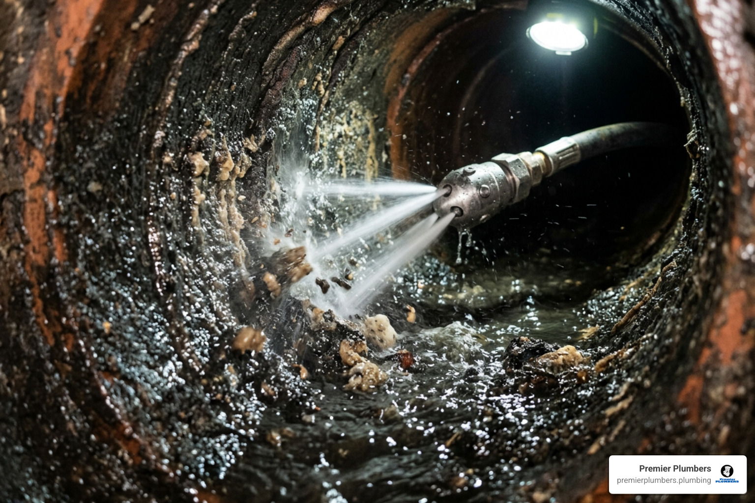 professional sewer jetting nozzle cutting through pipe build up professional sewer jetting nozzle cutting through pipe build up