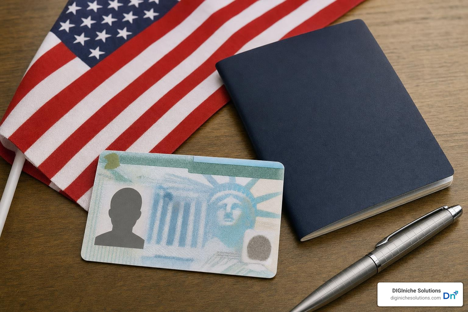 Lawful permanent resident green card and visa documentation
