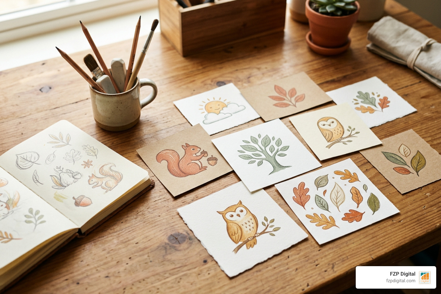 warm organic logo concepts and freehand mascots warm organic logo concepts and freehand mascots
