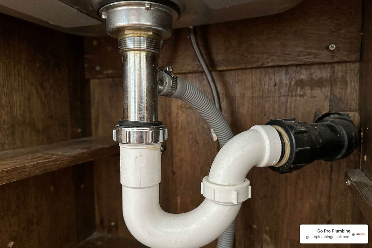 common drain pipe connection points