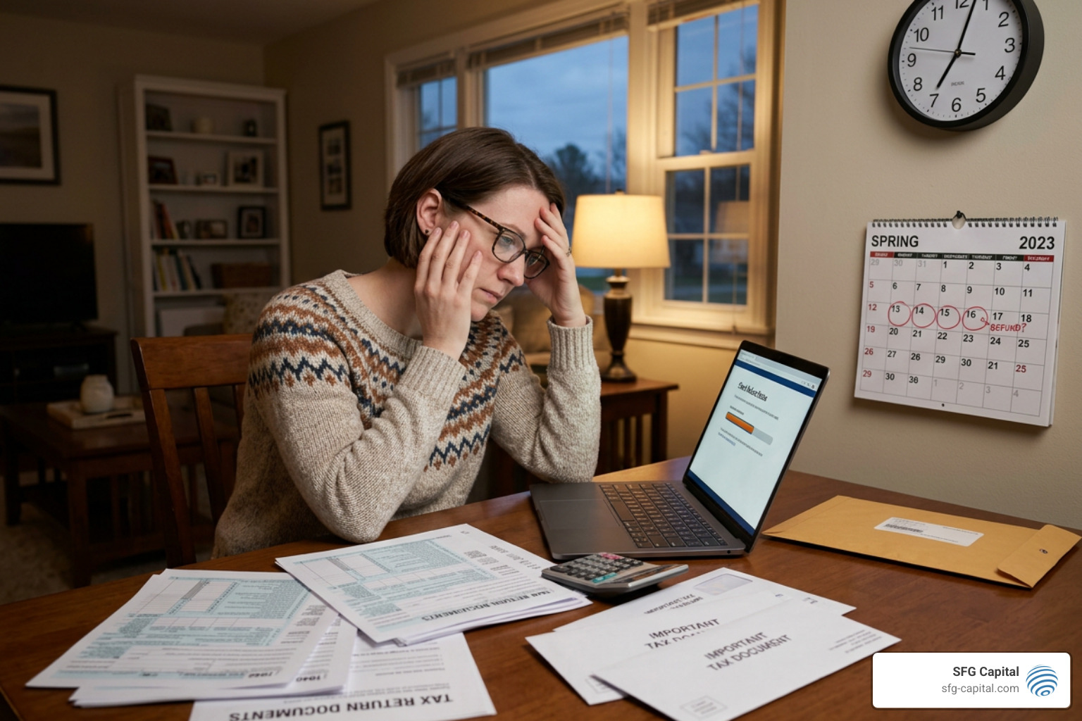 taxpayer using IRS Where's My Refund online tool taxpayer using IRS Where's My Refund online tool