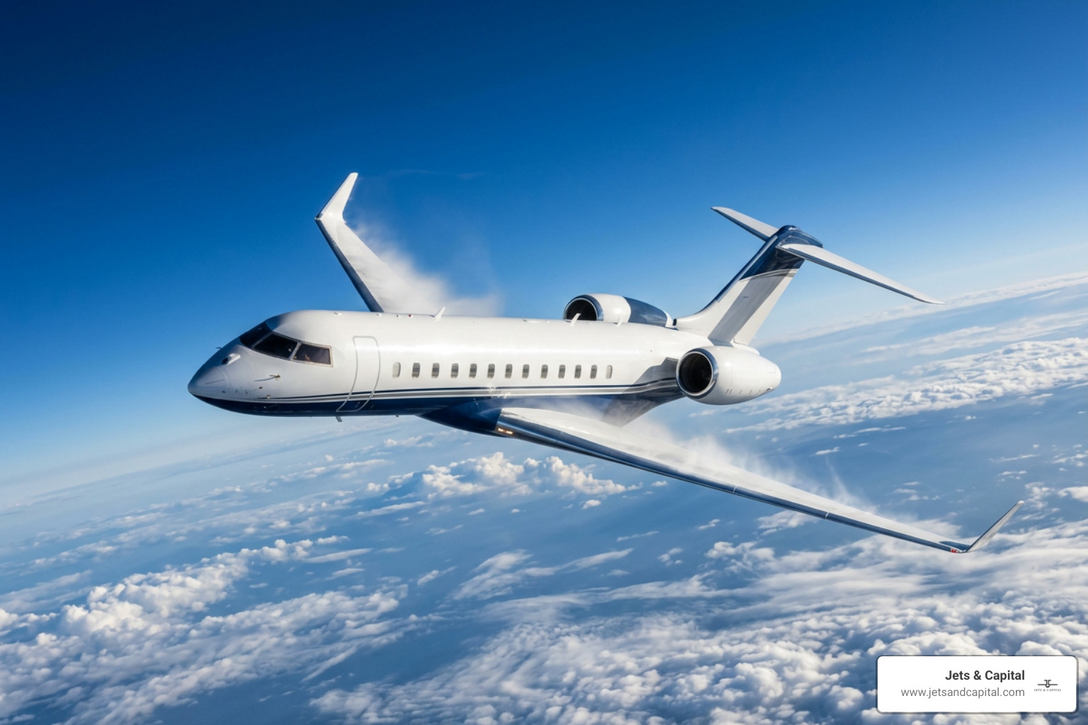 Bombardier Global 8000 cruising at near sonic speed Bombardier Global 8000 cruising at near sonic speed