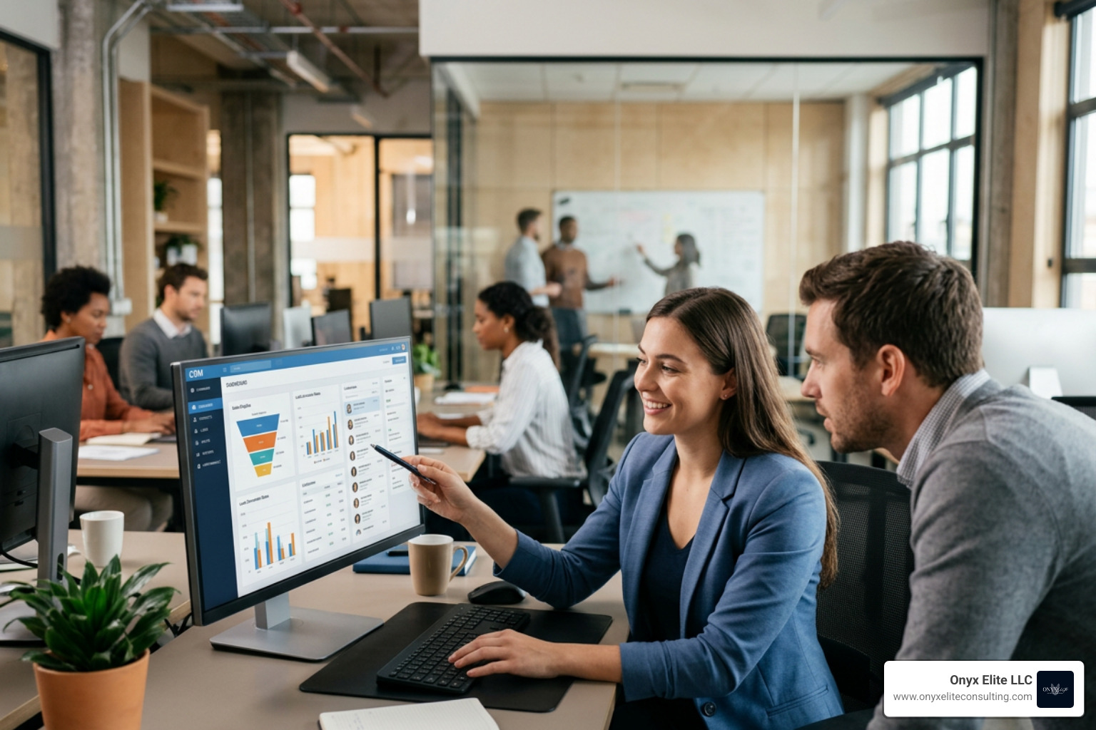 CRM software evaluation matrix comparing platform tiers and feature sets