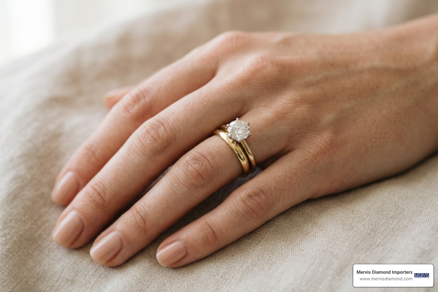 diamond engagement ring stacked with wedding band diamond engagement ring stacked with wedding band
