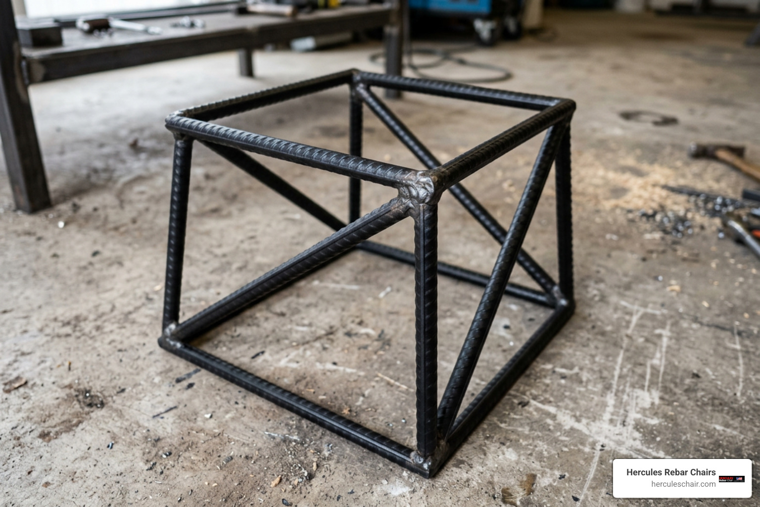 powder-coated welded rebar stand components powder-coated welded rebar stand components