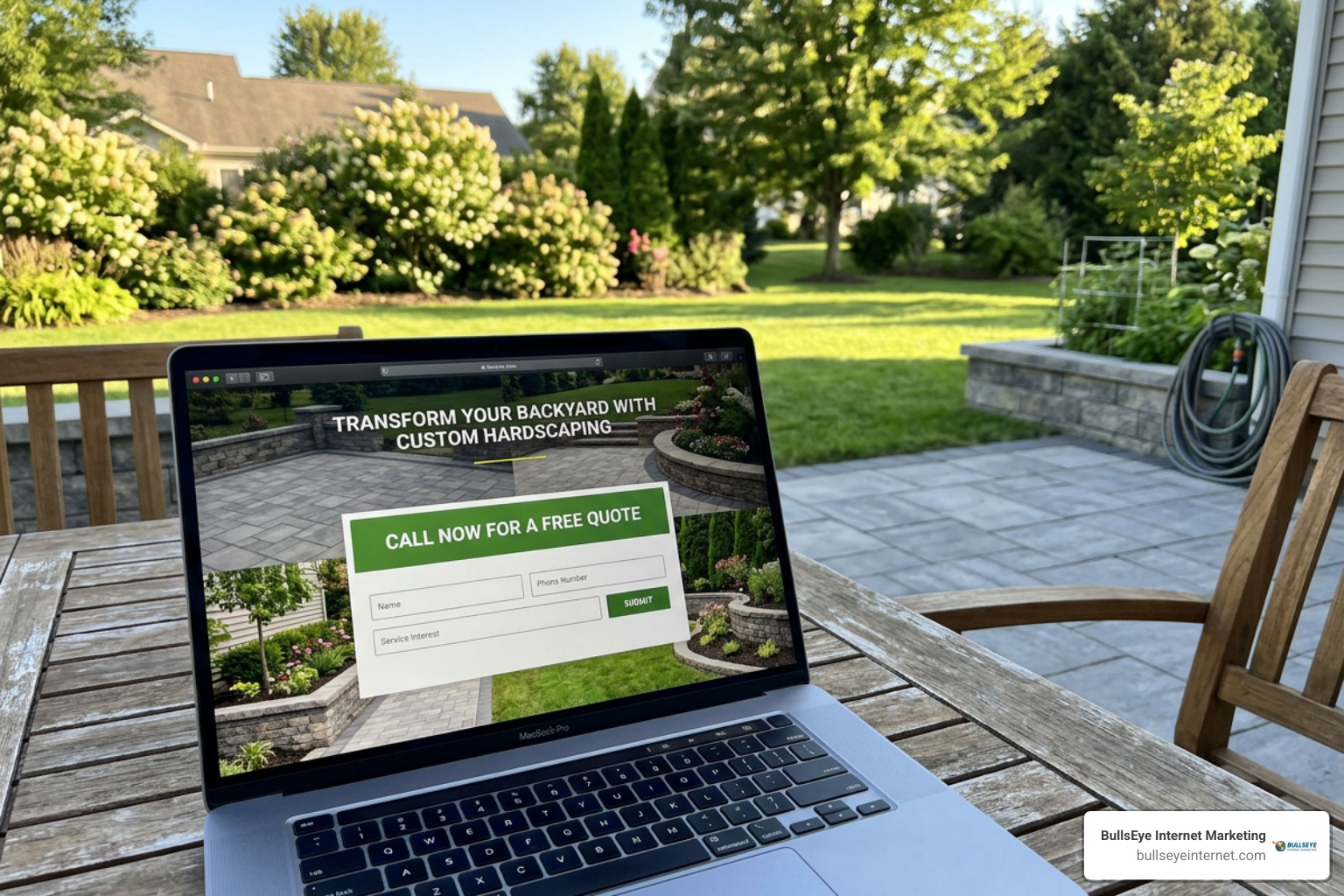 High-converting landing page layout for landscaping contractors High-converting landing page layout for landscaping contractors