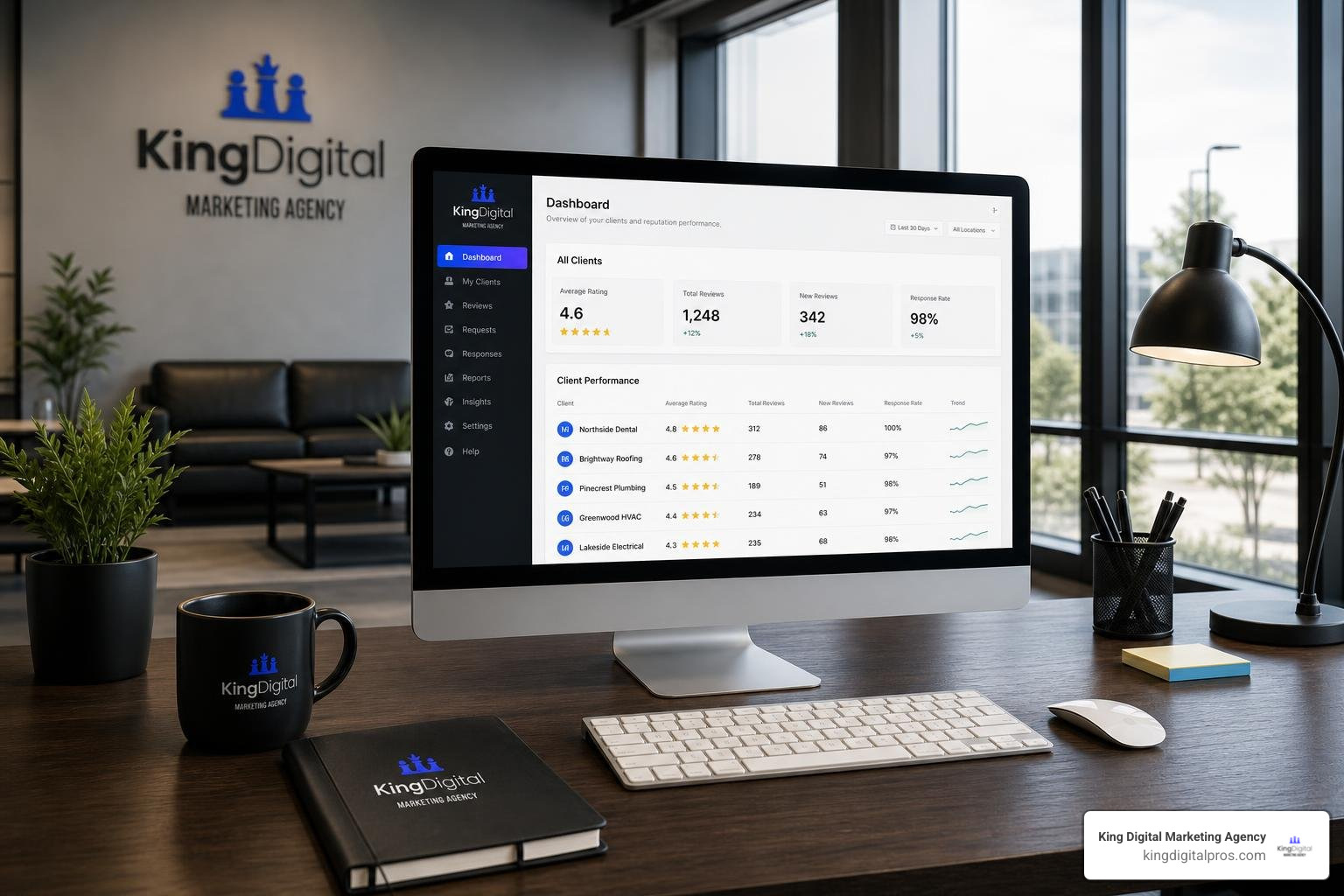 Digital marketing agency multi-client dashboard with custom branding Digital Marketing Agency Multi-Client Dashboard With Custom Branding