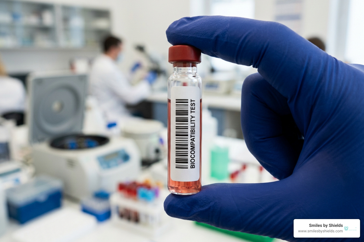 laboratory blood testing vial for dental material screening laboratory blood testing vial for dental material screening