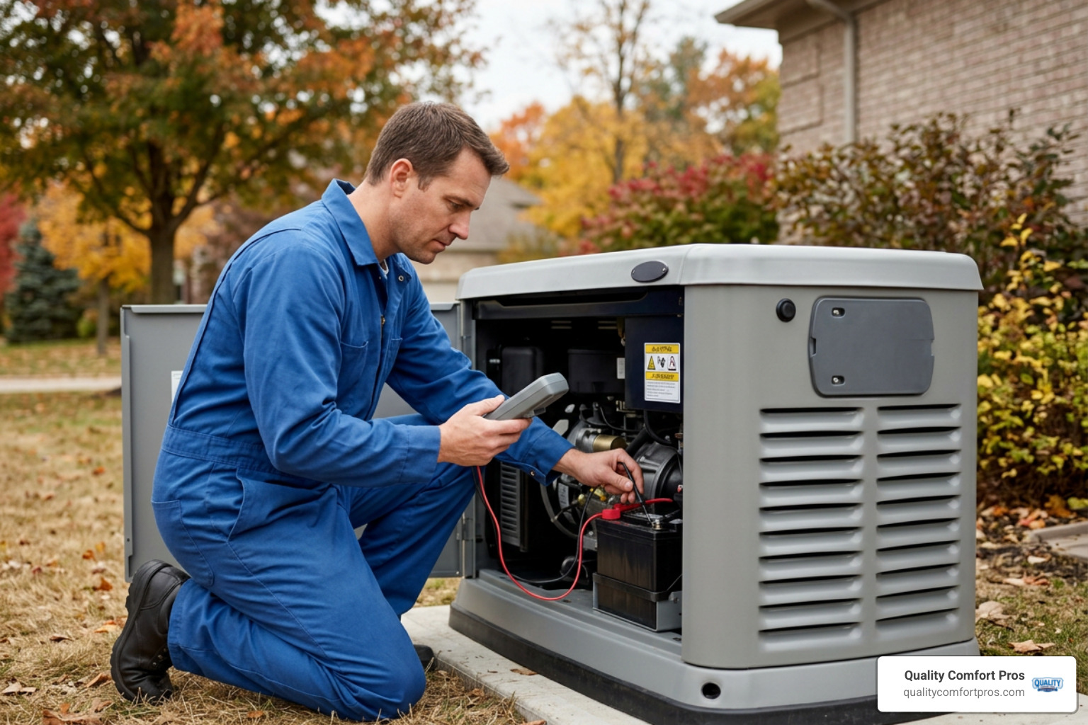 technician testing generator battery terminal voltage technician testing generator battery terminal voltage