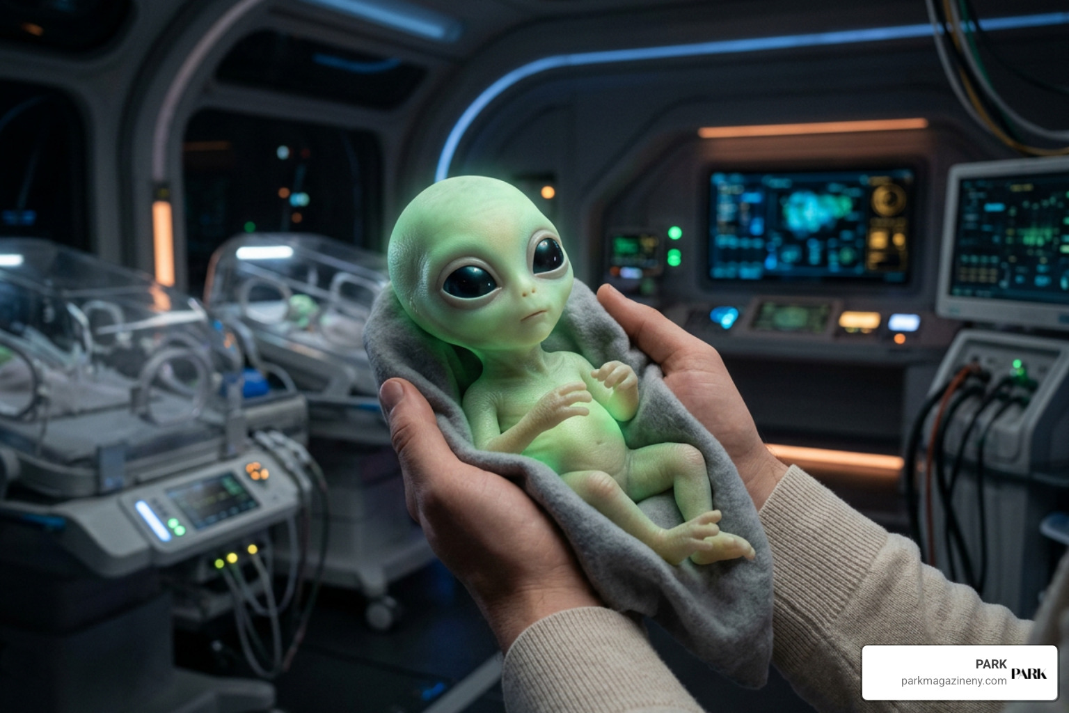 sci-fi alien infants in popular media