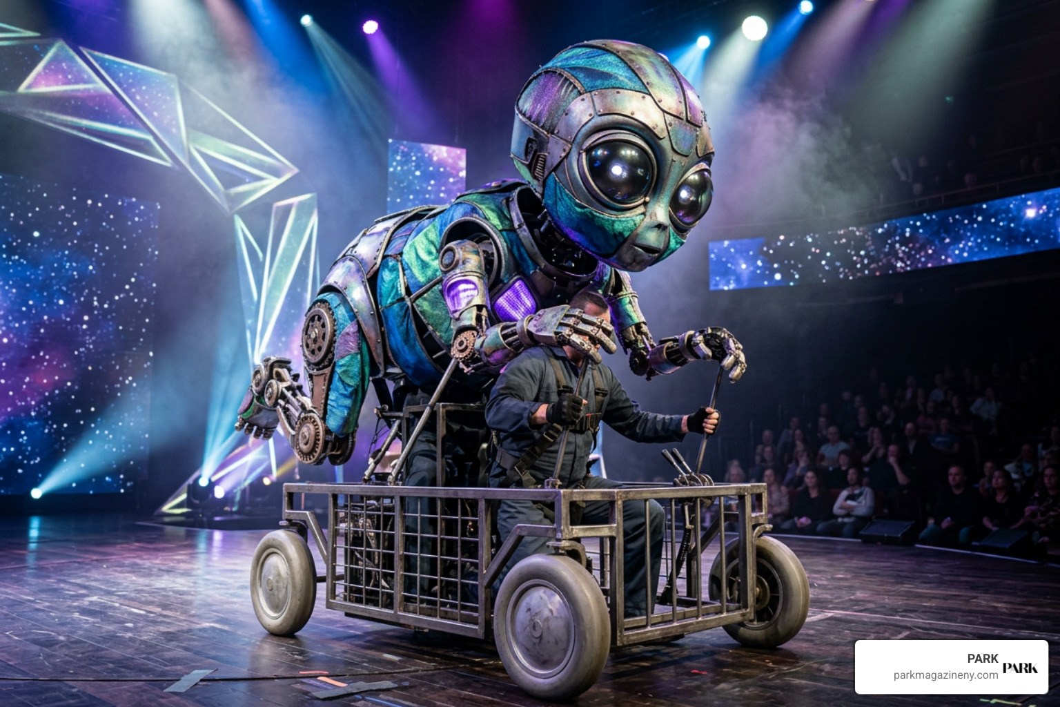 The Masked Singer Baby Alien costume performance
