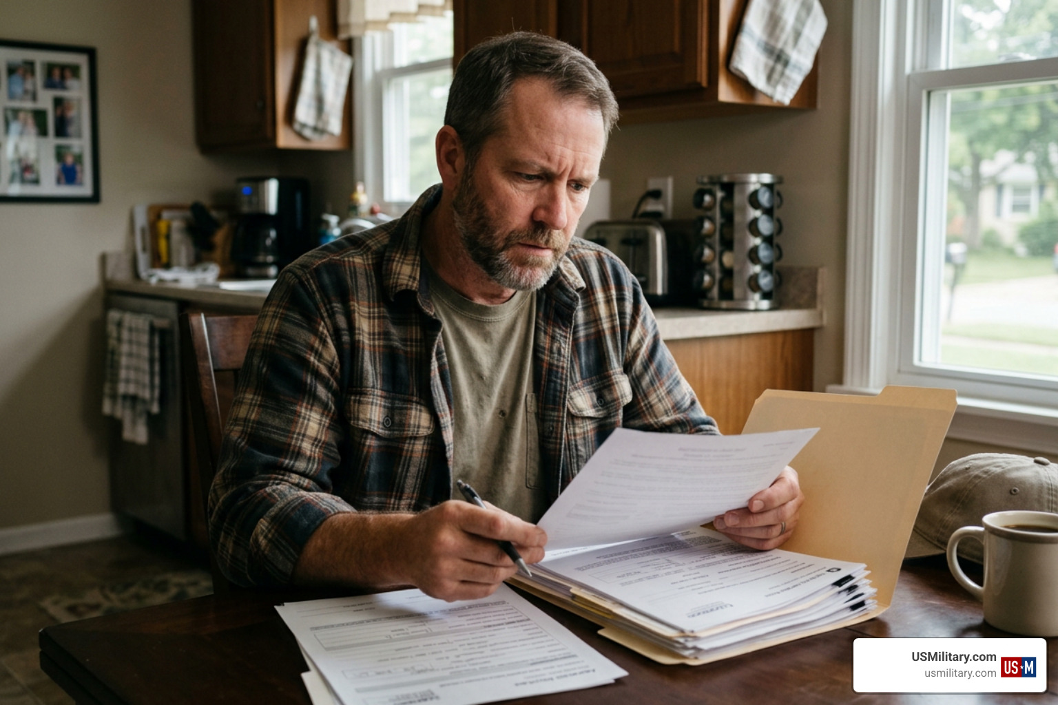Veteran consulting medical records for a supplemental claim