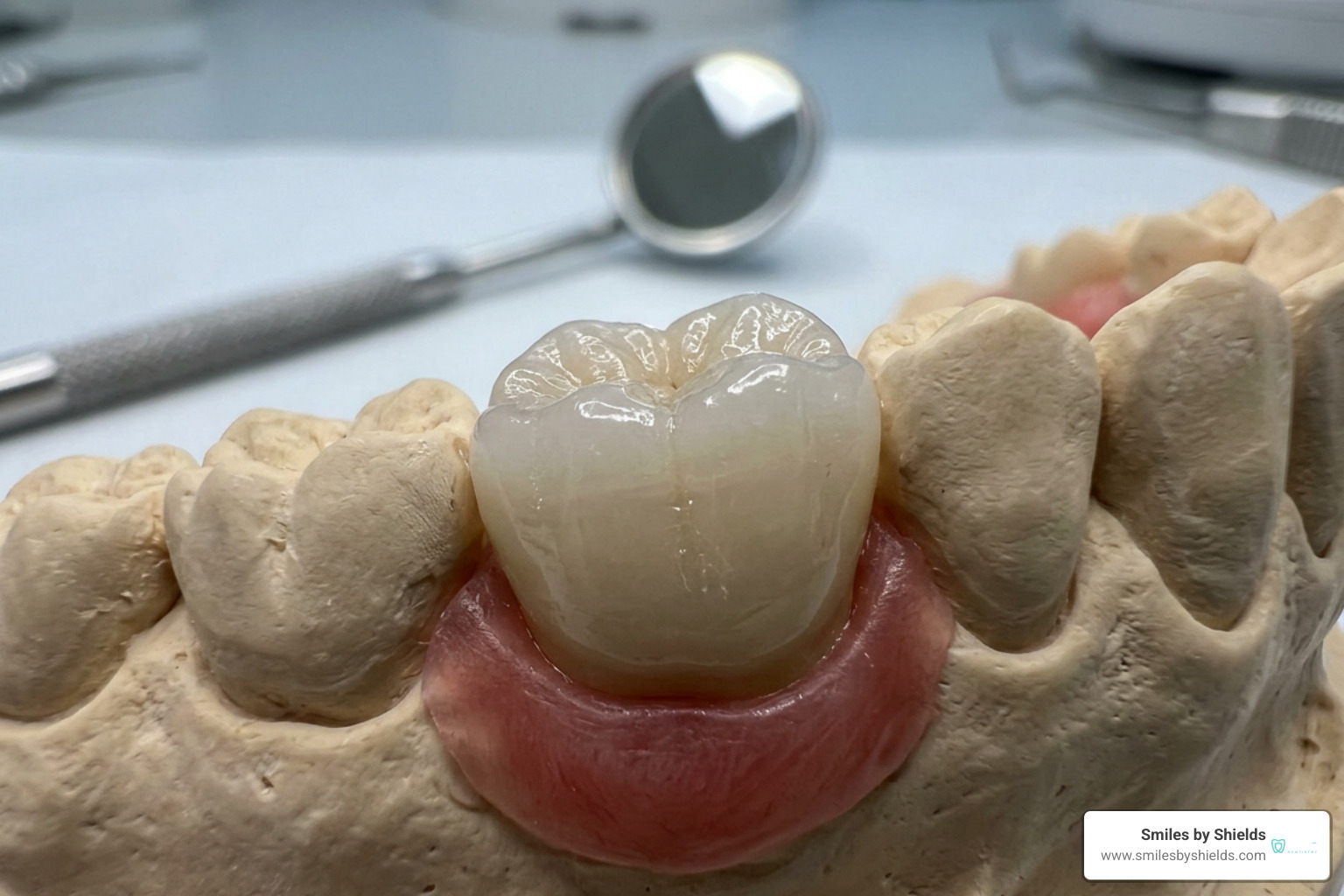 Custom tooth-colored ceramic restoration designed with biomimetic principles Custom tooth-colored ceramic restoration designed with biomimetic principles