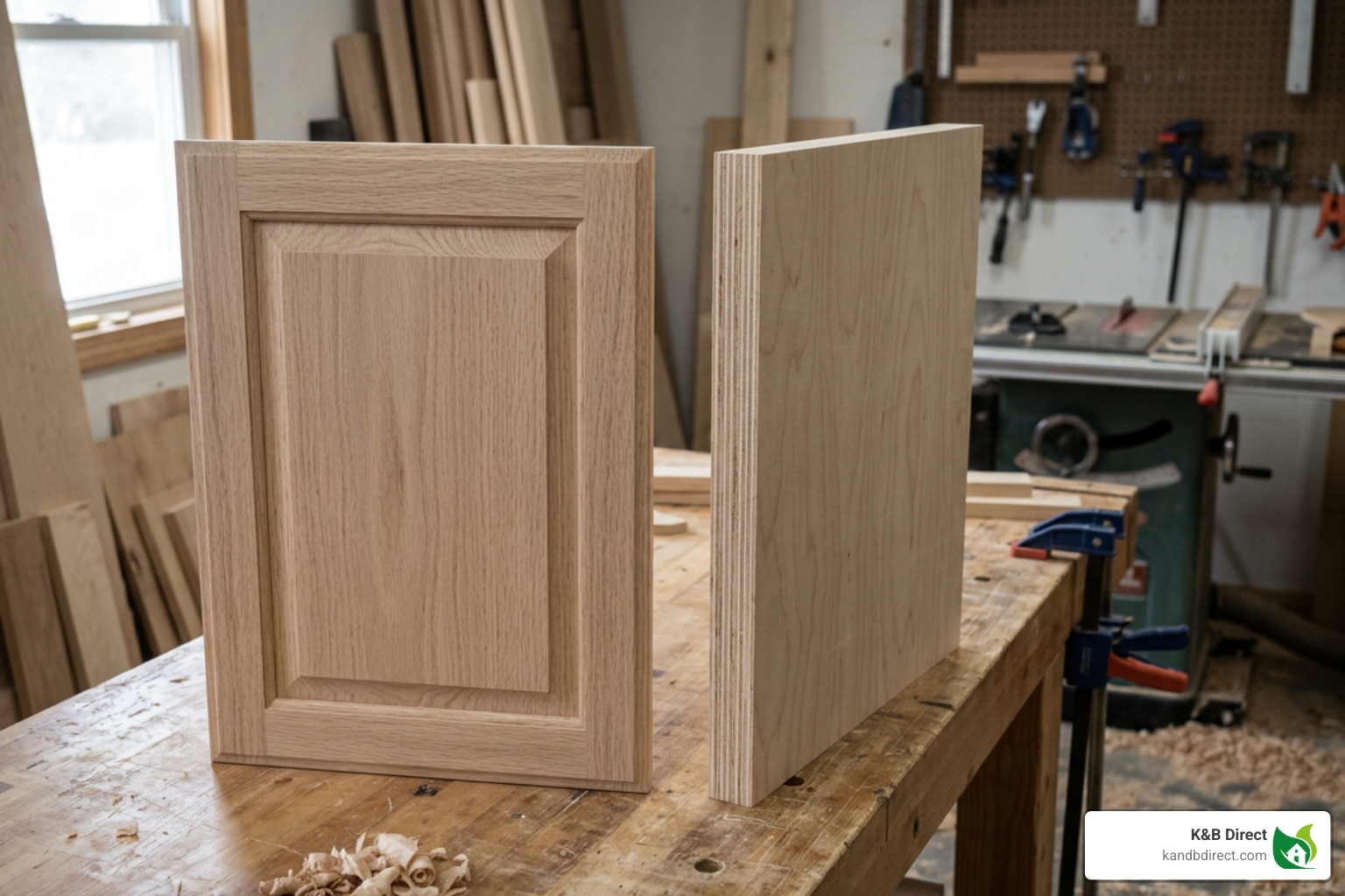 hardwood vs plywood door construction