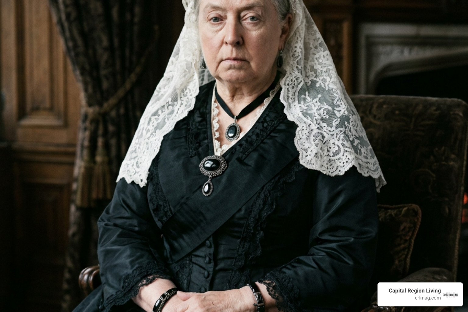 Queen Victoria in mourning dress Queen Victoria in mourning dress