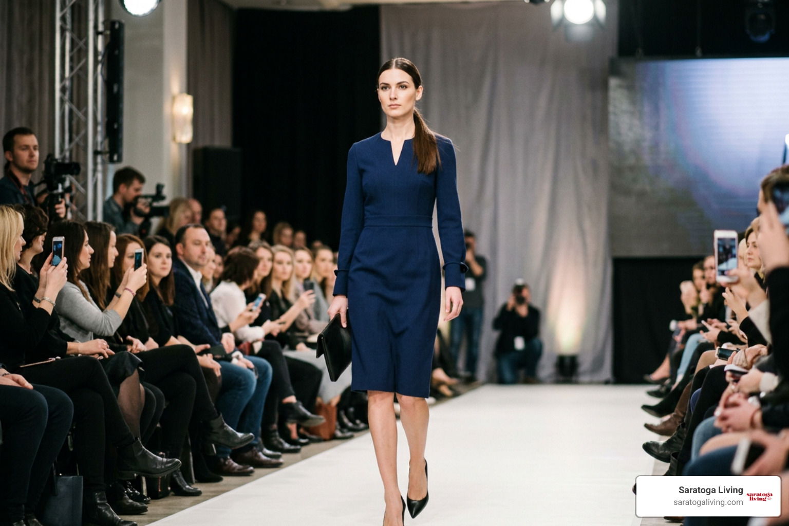 Victoria Beckham runway presentation at London Fashion Week