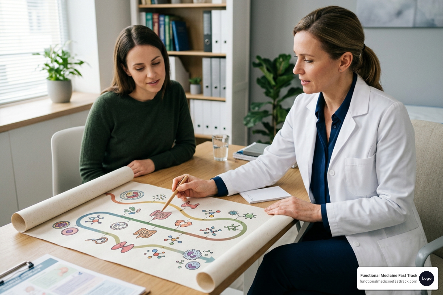 Functional medicine systems timeline and clinical mapping