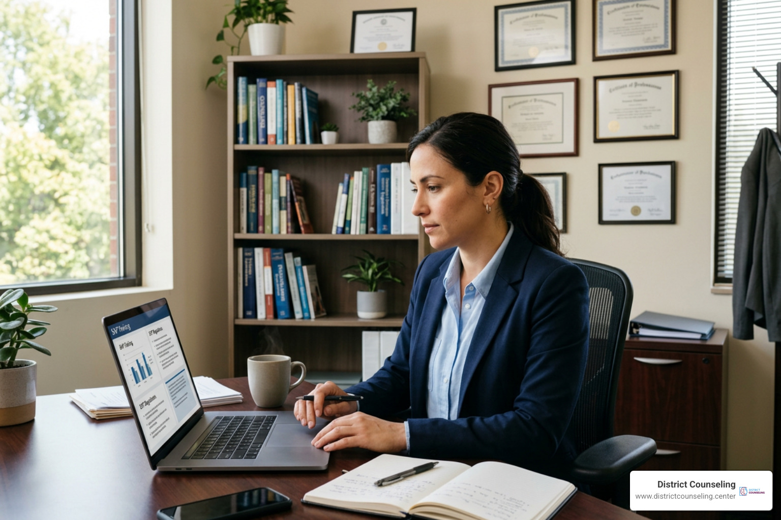 clinician completing DOT-approved SAP training coursework clinician completing DOT-approved SAP training coursework