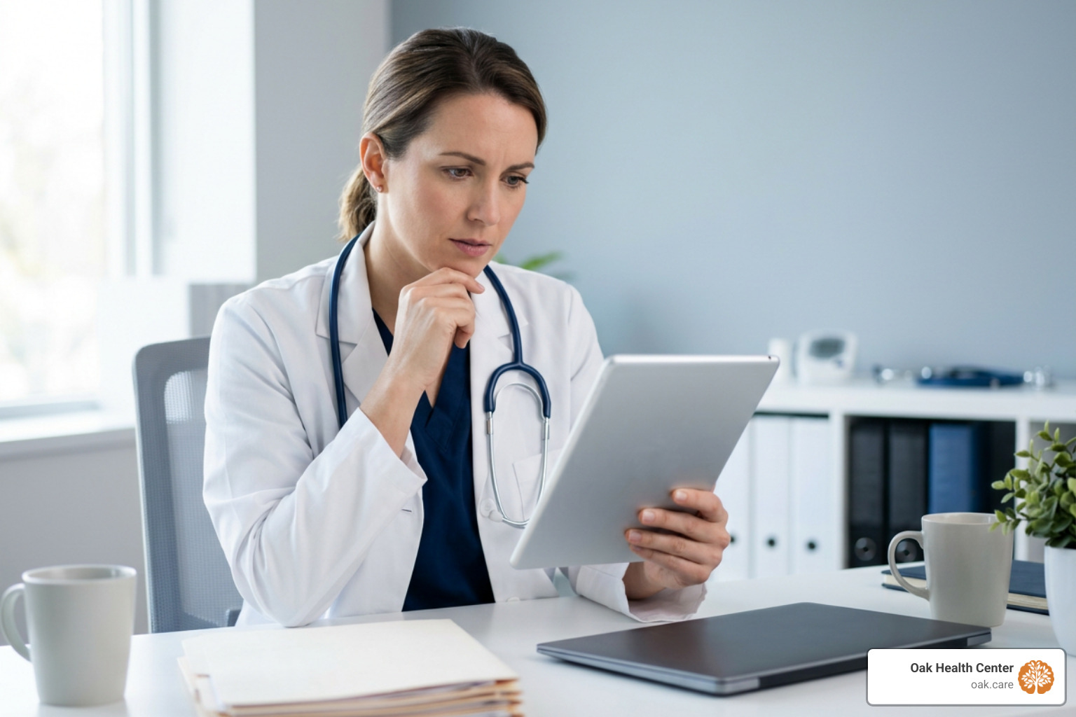 healthcare provider reviewing medication management plan healthcare provider reviewing medication management plan