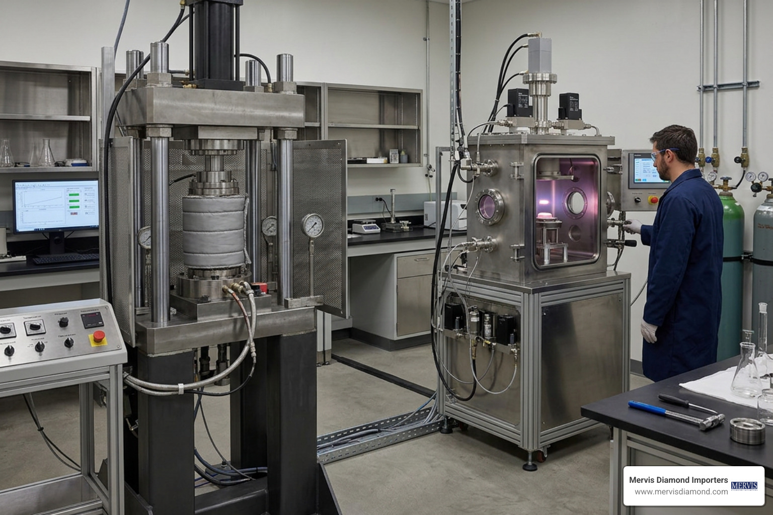 HPHT and CVD diamond crystal growth equipment and carbon seed HPHT and CVD diamond crystal growth equipment and carbon seed