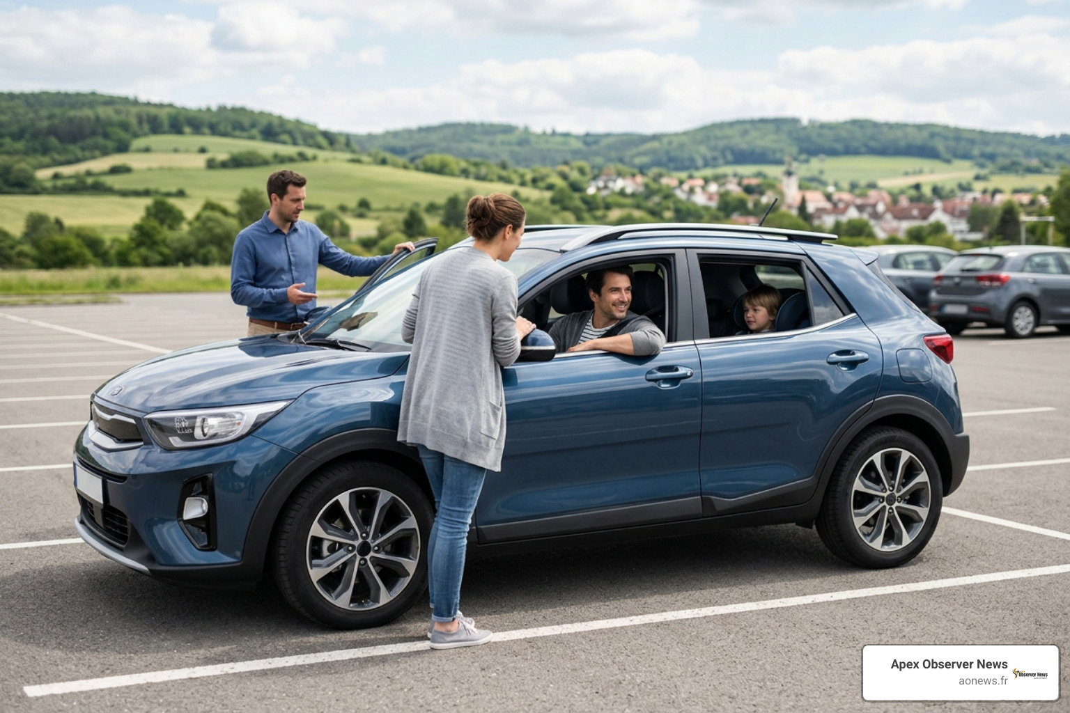2026 Kia Stonic interior dual panoramic display
