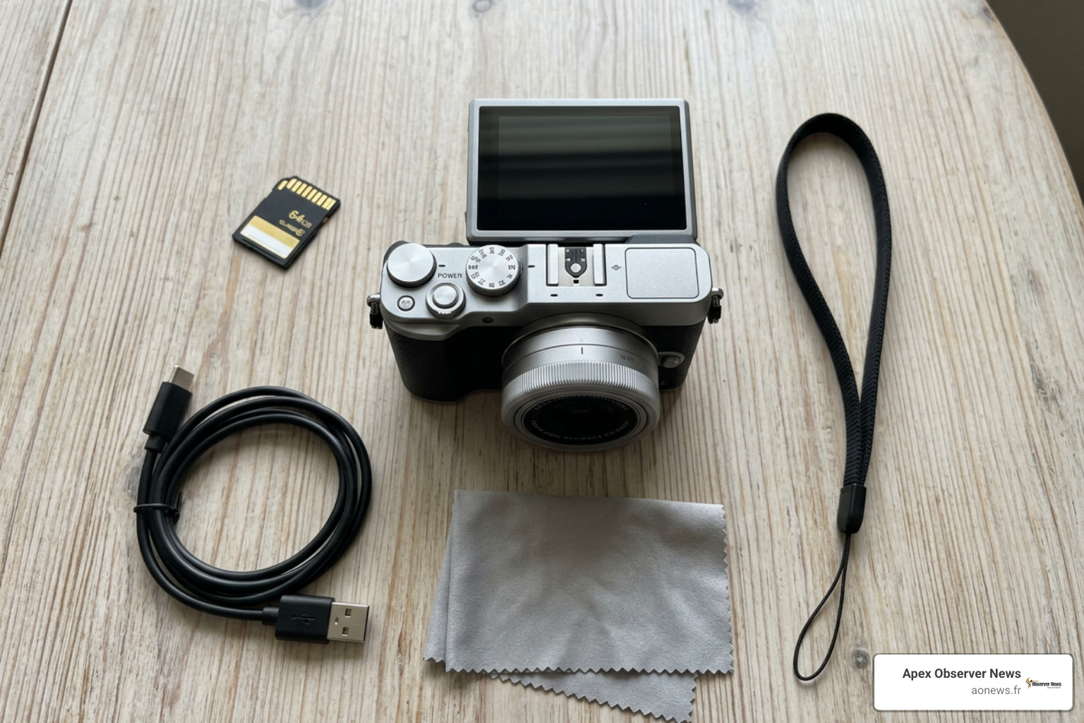 budget 4K point-and-shoot camera with accessories