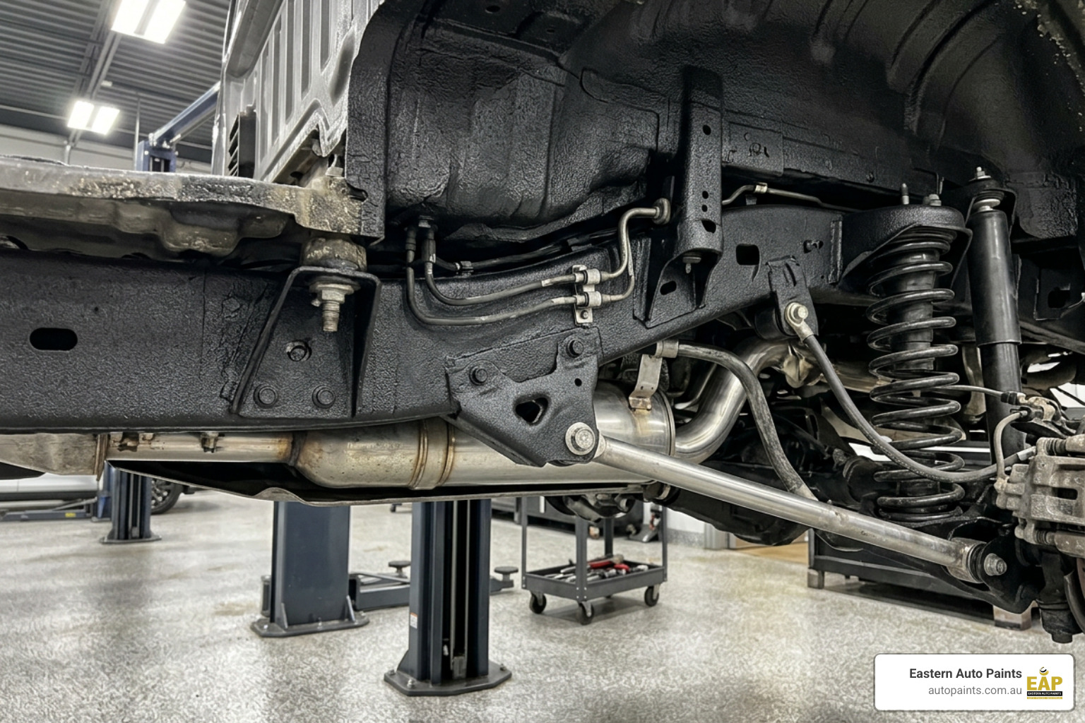 underbody metal and protective coatings