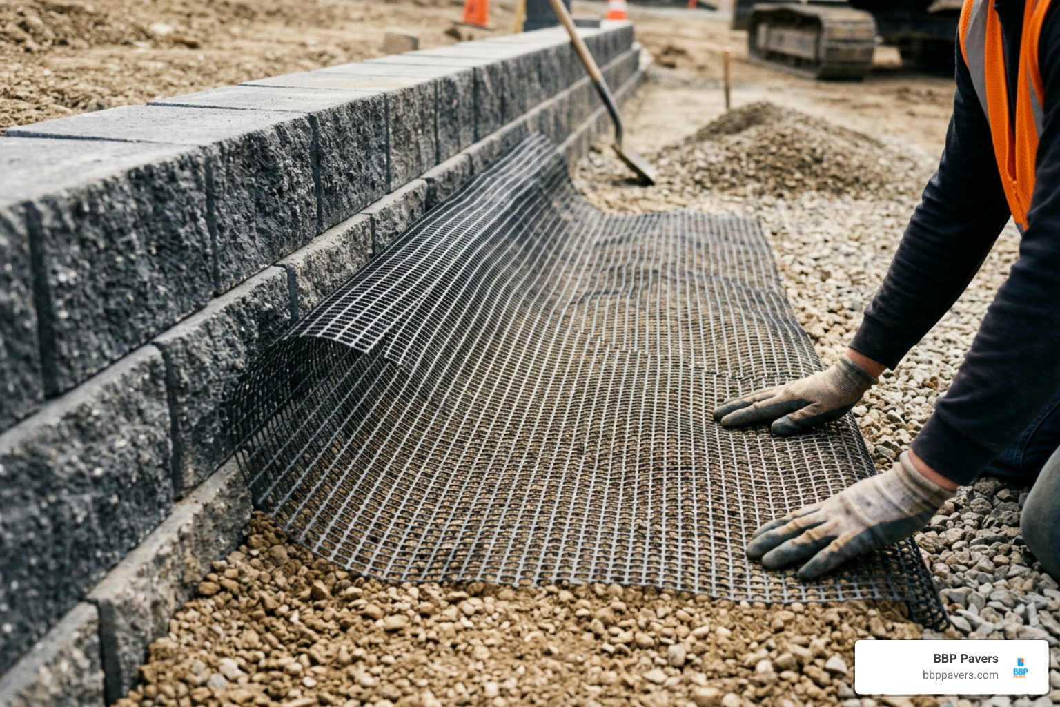 geogrid fabric placement over compacted backfill geogrid fabric placement over compacted backfill