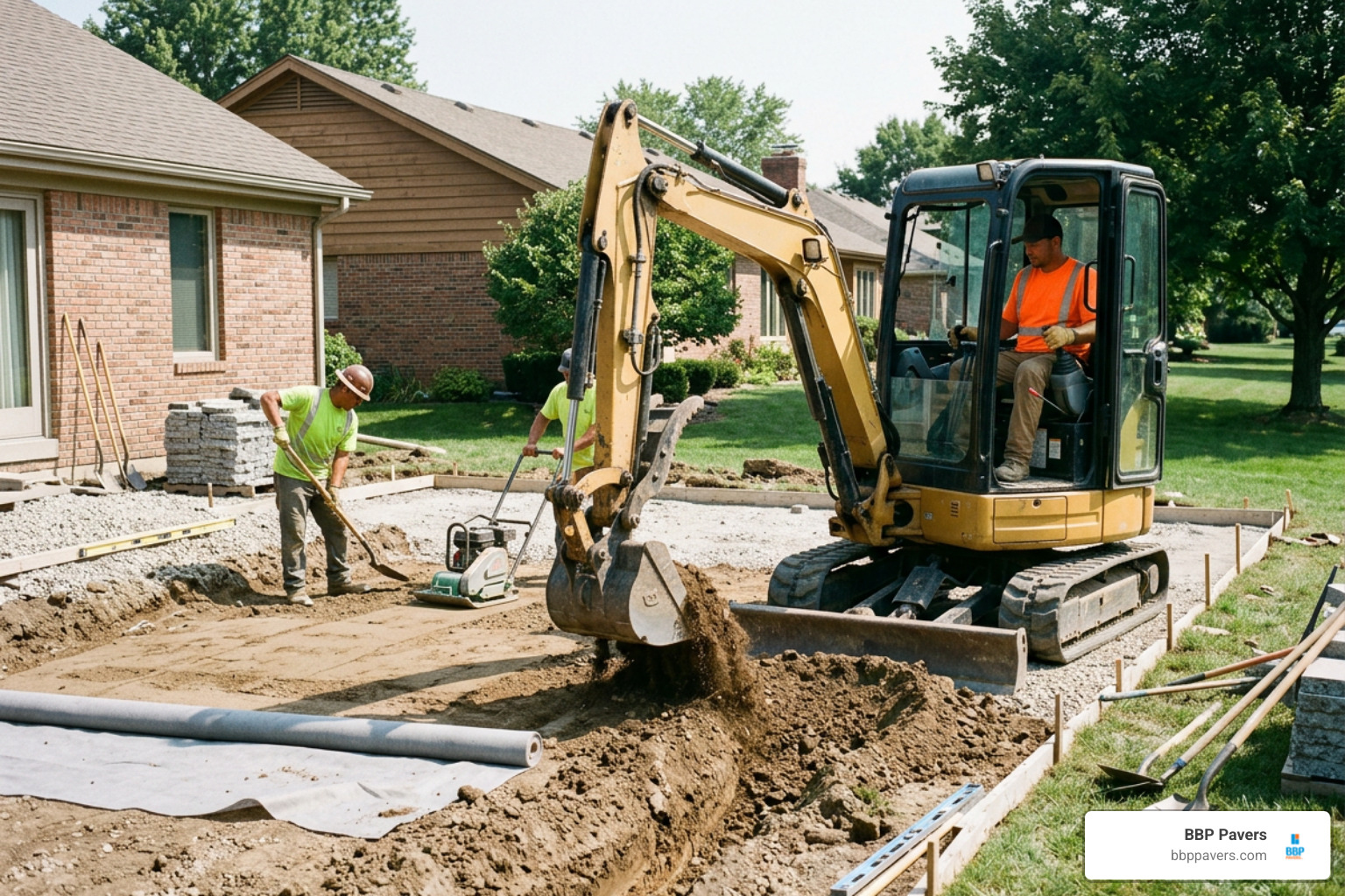 excavation and base preparation for paver patio excavation and base preparation for paver patio