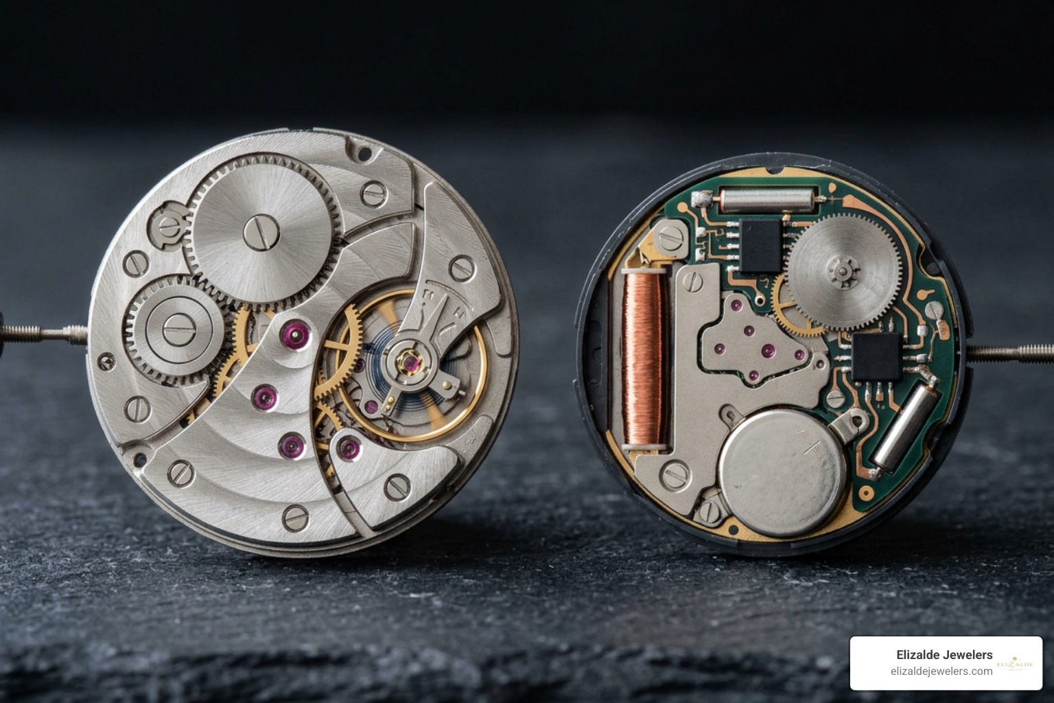 Bulova automatic and Precisionist movements