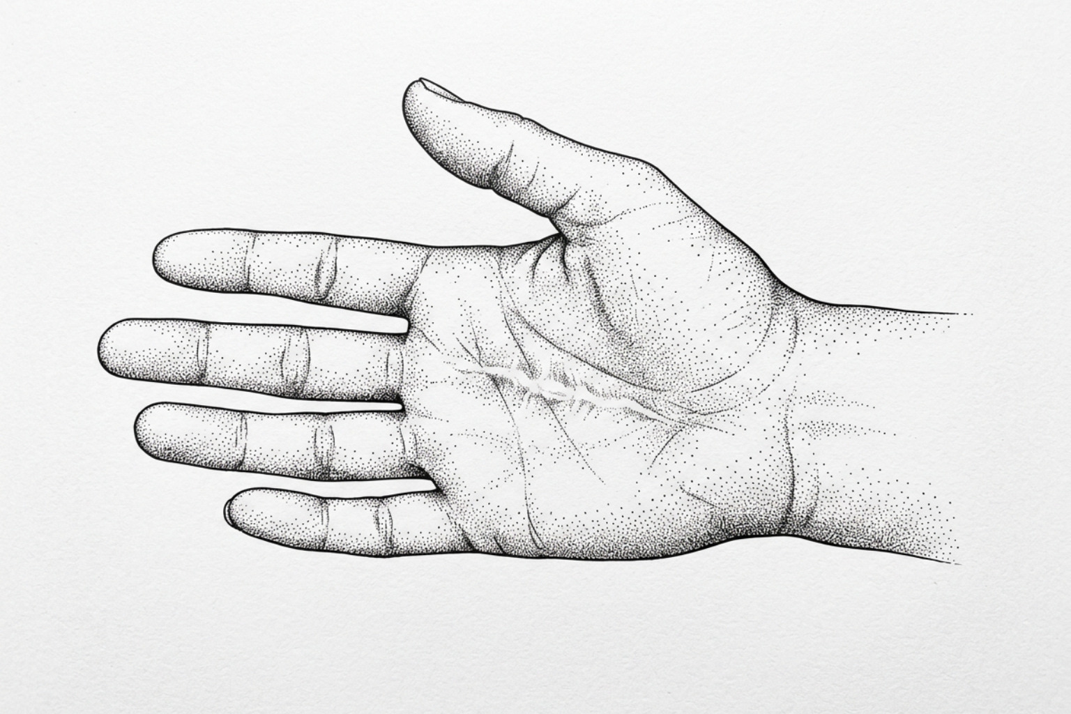 Burn scar across the back of the hand limiting finger extension