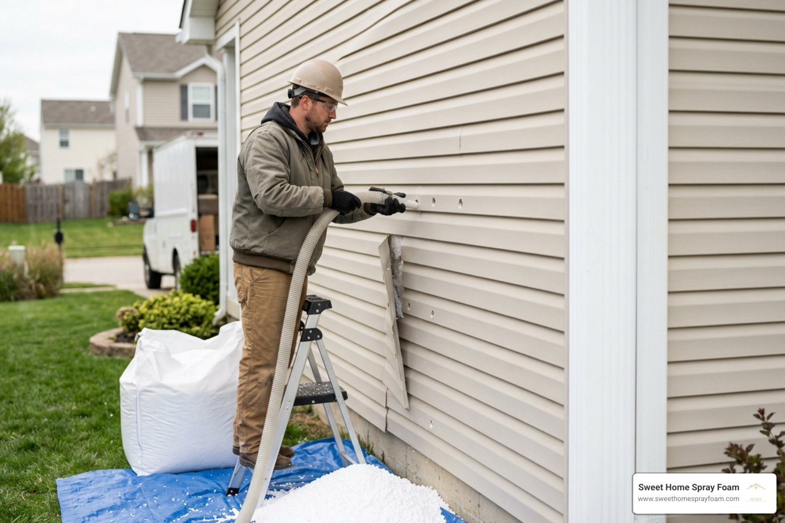 blown bead insulation