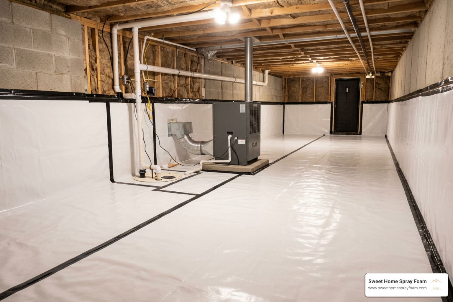 sealed crawl space encapsulation sealed crawl space encapsulation