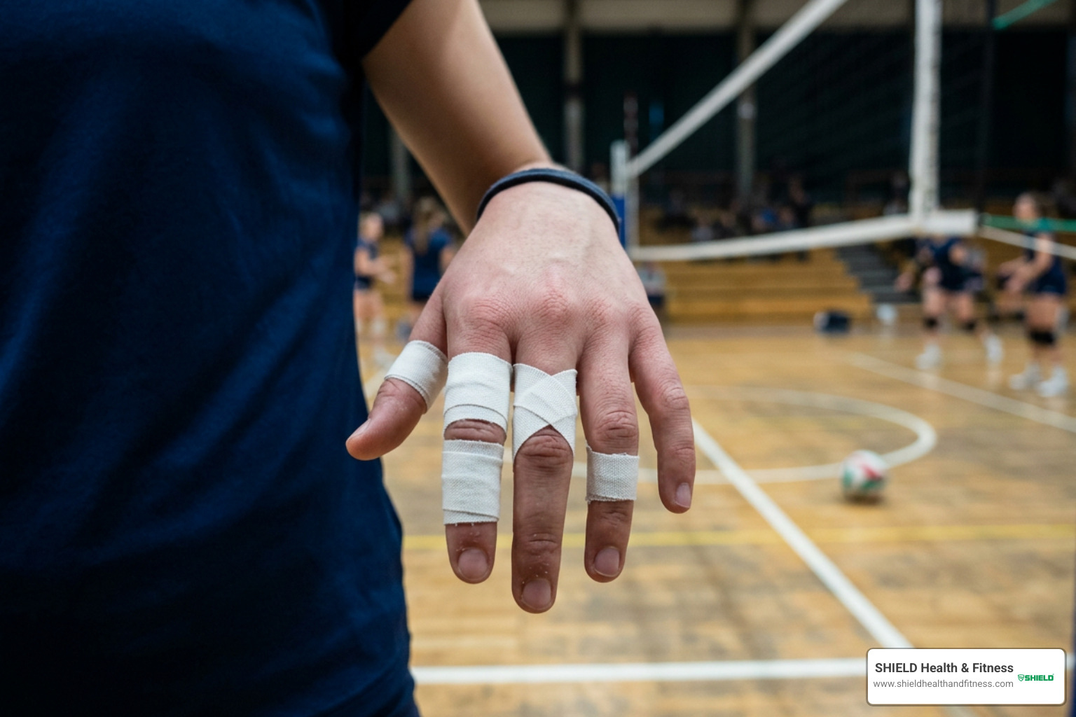 volleyball finger taping volleyball finger taping