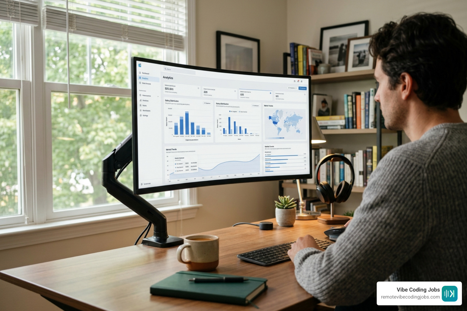analytics dashboard displaying compensation ranges across AI engineering specializations analytics dashboard displaying compensation ranges across AI engineering specializations