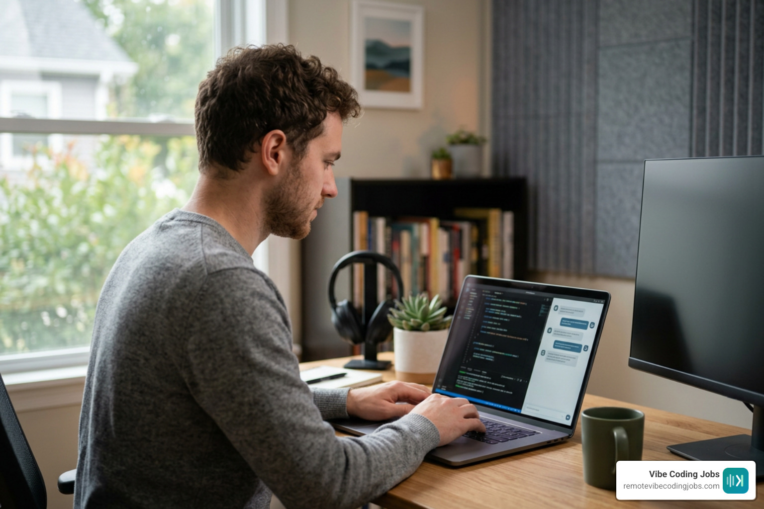 Developer building web applications with modern AI coding tools