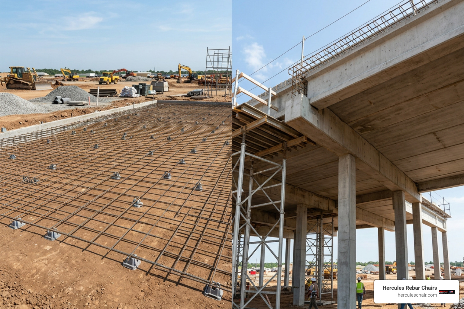 Comparing ground-bearing slab-on-grade with suspended elevated concrete slabs Comparing ground-bearing slab-on-grade with suspended elevated concrete slabs