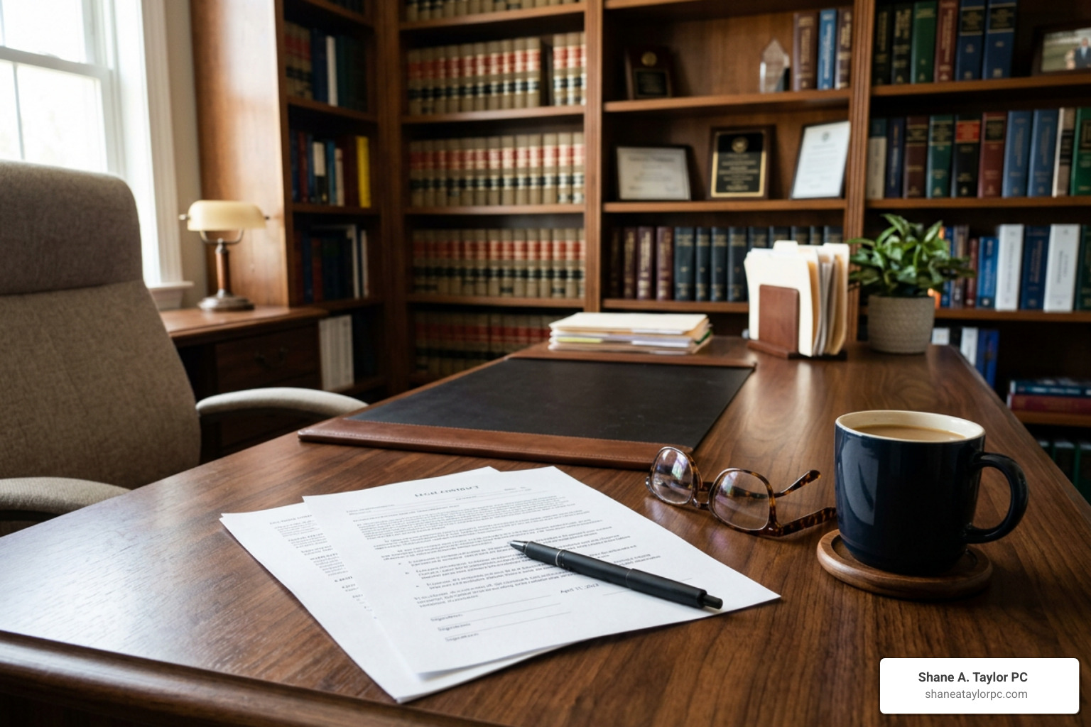 legal contract and fee agreement on an attorney desk legal contract and fee agreement on an attorney desk