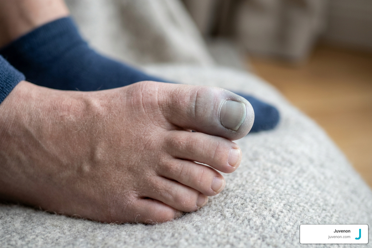 bad circulation in big toe