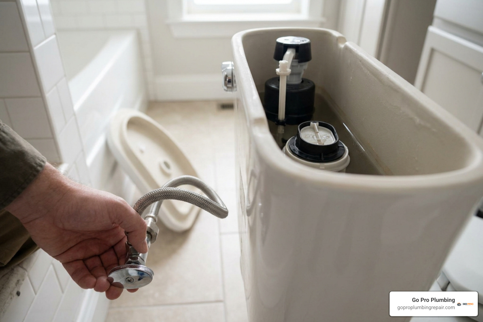 testing toilet water line and flush valve testing toilet water line and flush valve