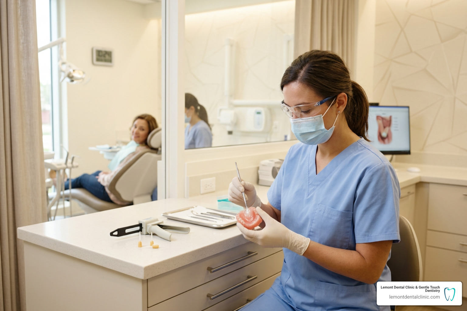 dental professional relining a denture base dental professional relining a denture base