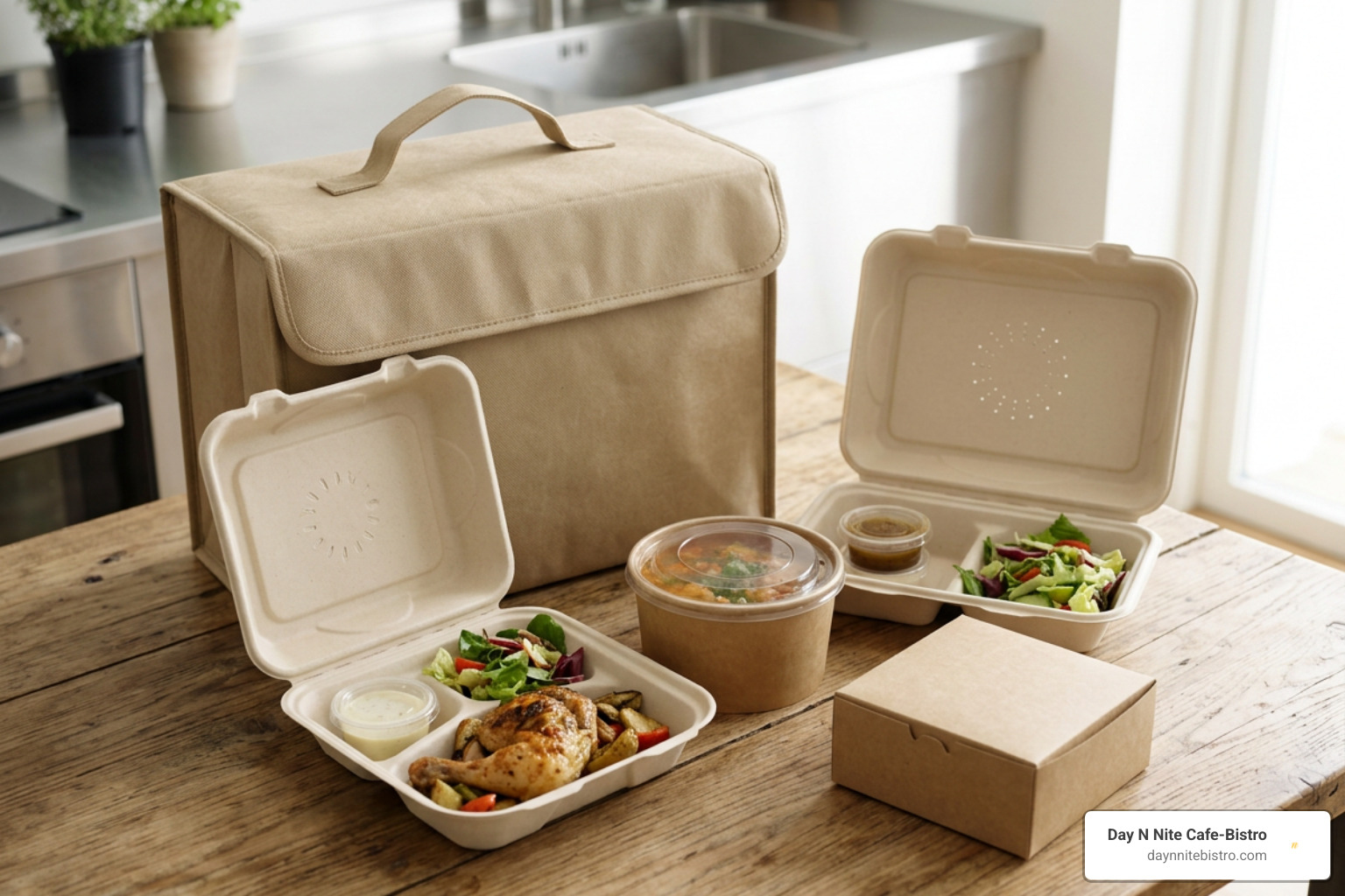 Specialized insulated and vented food delivery packaging