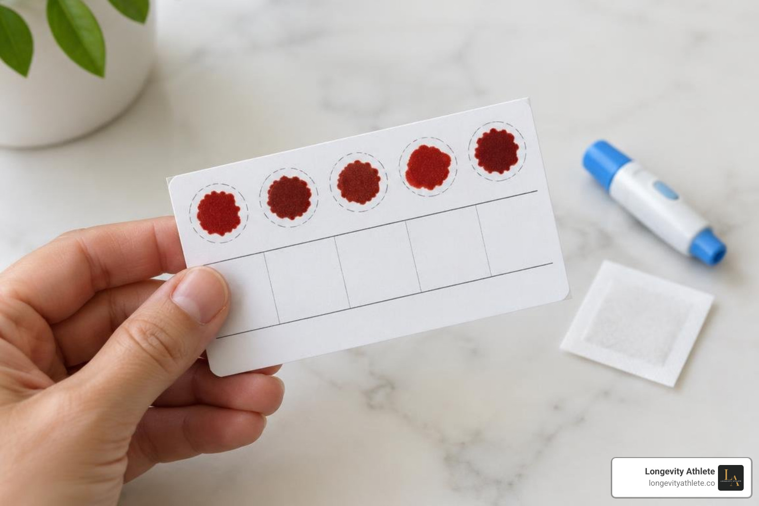 dried blood spot sample collection card properly filled dried blood spot sample collection card properly filled