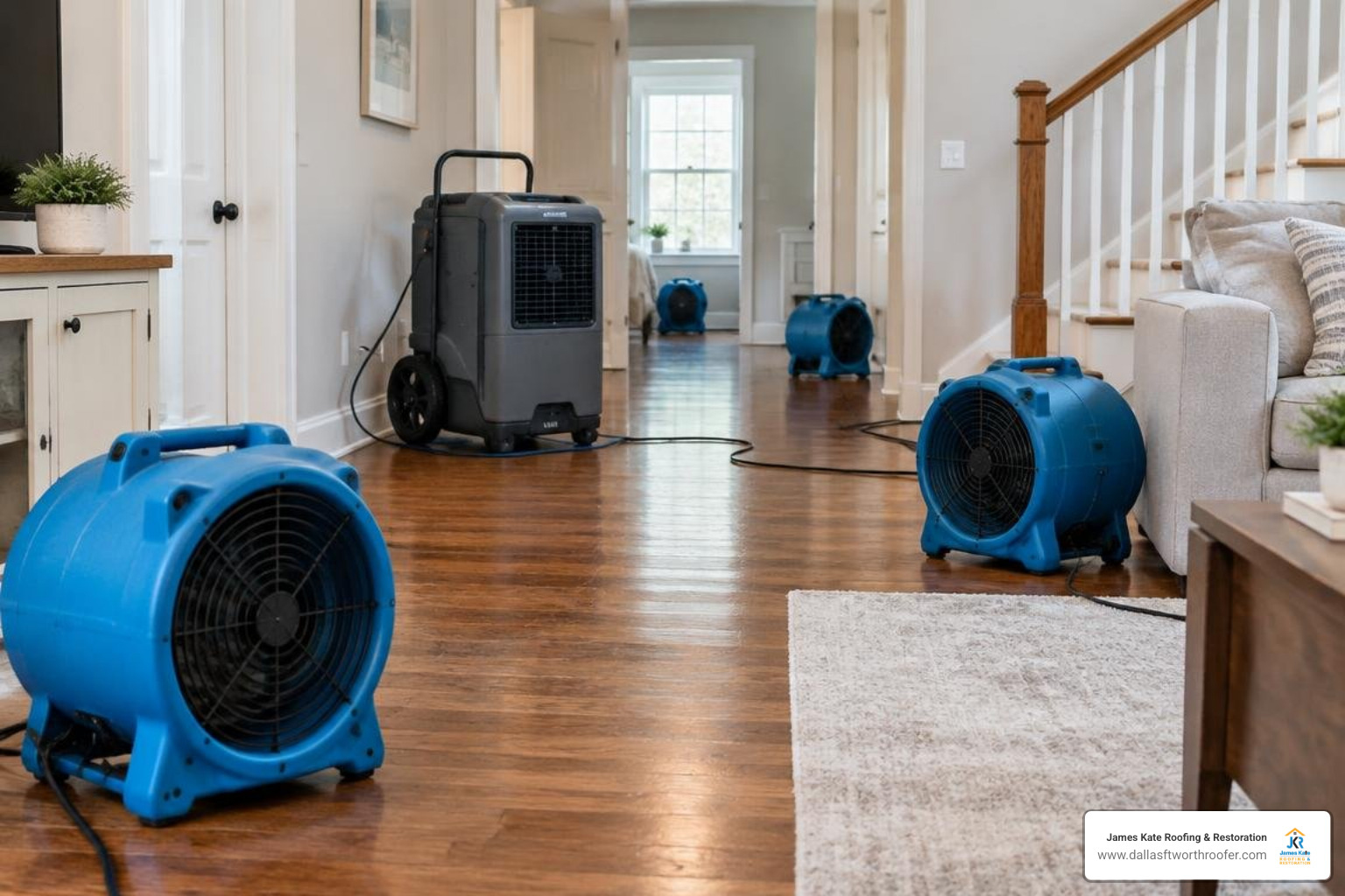 commercial drying equipment running in a residential property commercial drying equipment running in a residential property