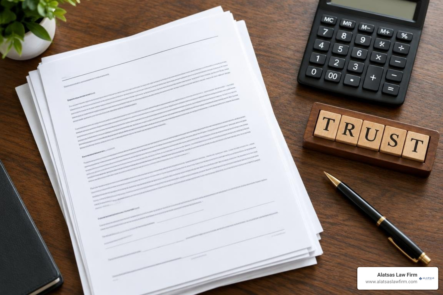 Trust administrative and setup cost breakdown Trust administrative and setup cost breakdown
