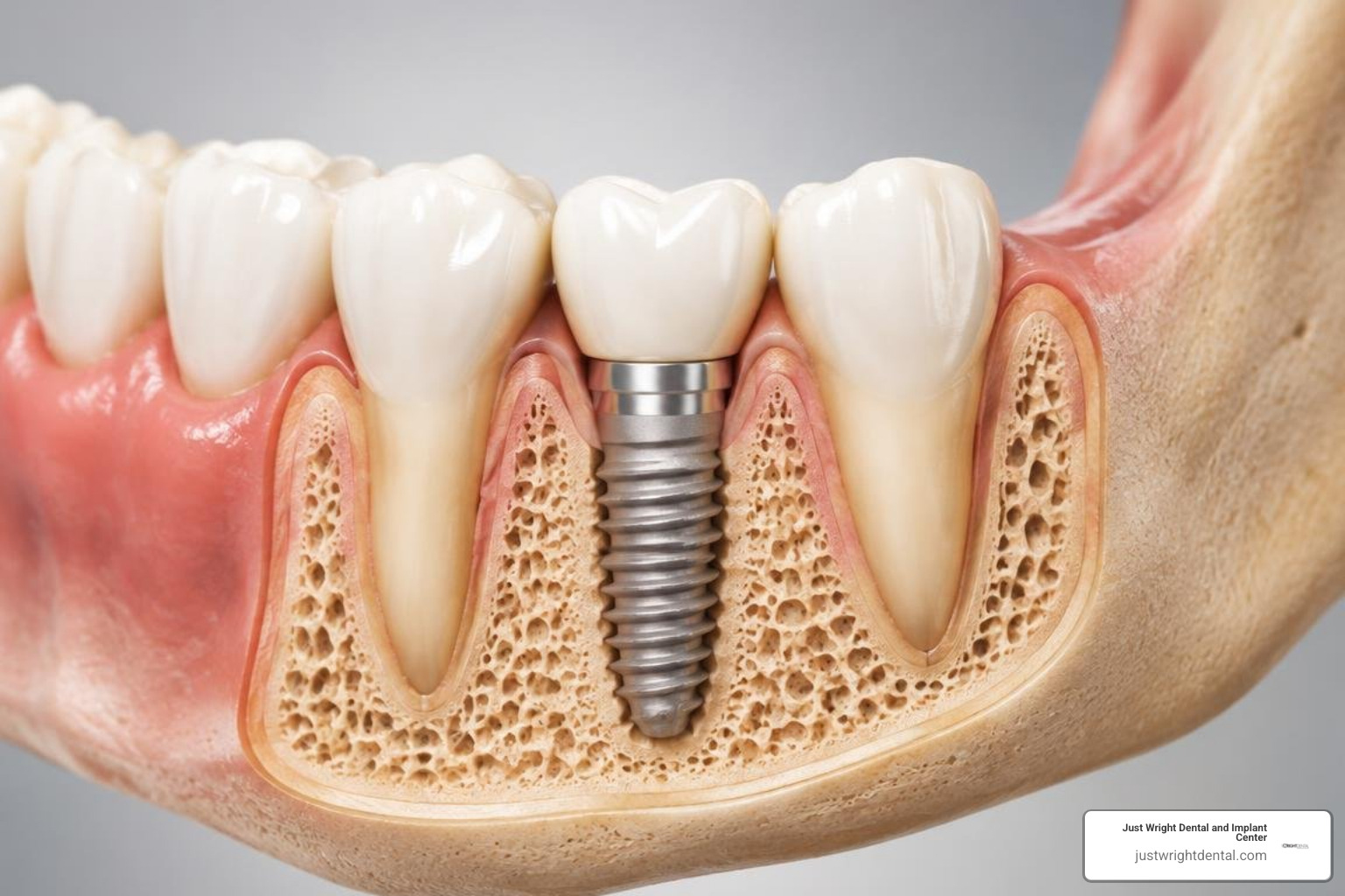 Healthy jawbone healing and integration after regenerative therapy Healthy jawbone healing and integration after regenerative therapy