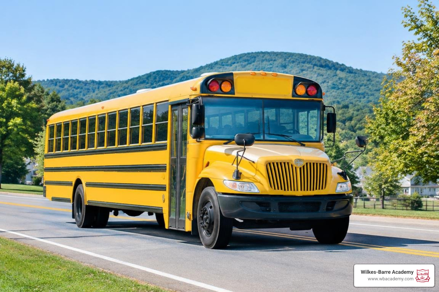 Luzerne County regional school bus map Luzerne County regional school bus map